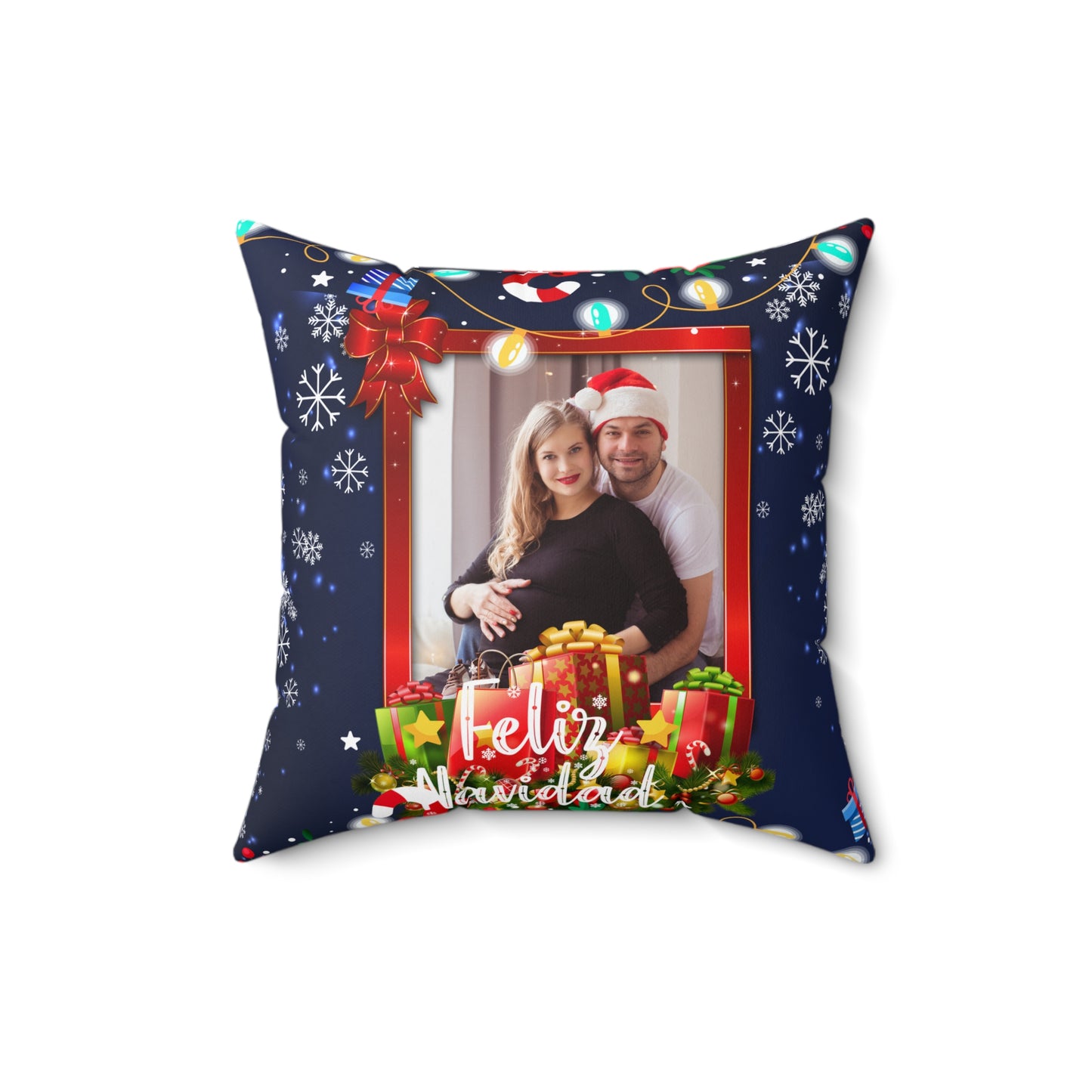 Feliz Navidad Pillow