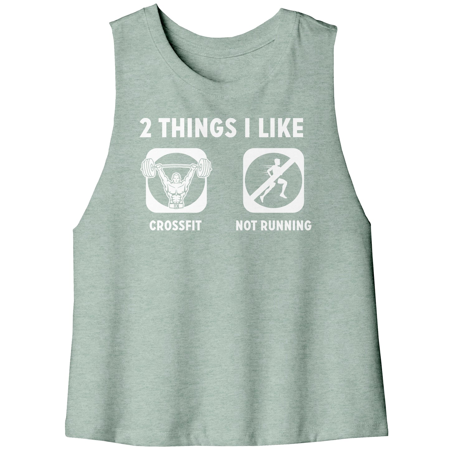 2 Things I Like Recerback Crop Top